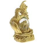 Декоративная статуэтка Дракон Dragon Guarding a Glass Egg Gold варинант исполнения - 1 | Loft Concept в Ростове-на-Дону