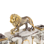 Настольный письменный набор из мрамора с декором в виде льва в подарочной упаковке Marble Accessory варинант исполнения - 3 | Loft Concept в Ростове-на-Дону