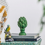 Статуэтка в виде артишока из зелёной керамики с глянцевыми лепестками Artichoke Decor  варинант исполнения - 6 | Loft Concept в Ростове-на-Дону