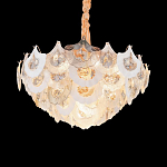 Люстра круглая с многослойными элементами в виде лепестков Embodiment варинант исполнения - 1 | Loft Concept в Ростове-на-Дону