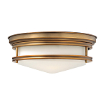 Потолочный светильник с белым матовым стеклянным плафоном в форме перевернутого конуса Hinkley варинант исполнения - 1 | Loft Concept в Ростове-на-Дону