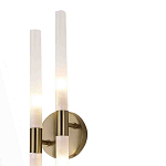 Бра с двумя цилиндрическими матовыми плафонами на круглом основании Delta Light варинант исполнения - 3 | Loft Concept в Ростове-на-Дону