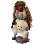 Авторская кукла Девочка с медвежонком варинант исполнения - 1 | Loft Concept в Ростове-на-Дону