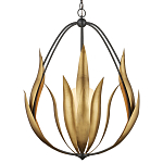 Люстра грушевидной формы с волнистыми листьями Foliage of Leaf Forms варинант исполнения - 2 | Loft Concept в Ростове-на-Дону