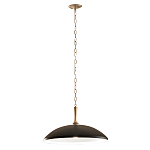 Подвесной светильник с широким куполообразным плафоном Kichler варинант исполнения - 2 | Loft Concept в Ростове-на-Дону