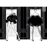 Megan Hess. Elegance варинант исполнения - 5 | Loft Concept в Ростове-на-Дону