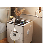 Умная прикроватная тумбочка c зарядкой для телефона Smart Furniture варинант исполнения - 4 | Loft Concept в Ростове-на-Дону