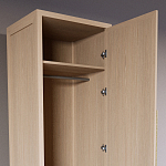 Узкий Шкаф Primo с 2 выдвижными ящиками Светлый дуб варинант исполнения - 6 | Loft Concept в Ростове-на-Дону