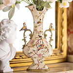 Ваза из фарфора с бронзовыми вставками Eden Garden варинант исполнения - 8 | Loft Concept в Ростове-на-Дону