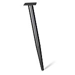 Обеденный стол с прямоугольной черно-золотой столешницей из стекла на 4-х металлических ножках Gold and Black Marble варинант исполнения - 5 | Loft Concept в Ростове-на-Дону