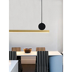 Люстра линейная светодиодная в минималистичном стиле New Age of Light варинант исполнения - 7 | Loft Concept в Ростове-на-Дону