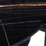 Стол журнальный круглый черный с полкой Inherence варинант исполнения - 3 | Loft Concept в Ростове-на-Дону