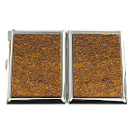 Портсигар с газовой зажигалкой из натурального камня Яшма Змеиная Stone Cigarettes Cases варинант исполнения - 9 | Loft Concept в Ростове-на-Дону