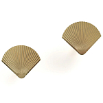 Комплект из 2-х настенных крючков из металла Shell Wall Hooks варинант исполнения - 2 | Loft Concept в Ростове-на-Дону