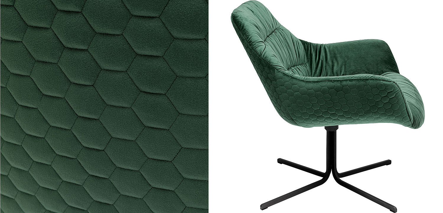 Кресло вращающееся Green Honeycomb - Loft-Concept в Ростове-на-Дону