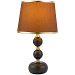 Настольная лампа с абажуром Altera Lampshade Brown Gold Table Lamp варинант исполнения - 1 | Loft Concept в Ростове-на-Дону