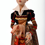 Авторская кукла Красная Королева Iracebeth of Crims варинант исполнения - 4 | Loft Concept в Ростове-на-Дону