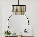 Люстра круглая с подвесками из натурального перламутра Nacre варинант исполнения - 2 | Loft Concept в Ростове-на-Дону