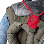 Кукла из джинсовой одежды и армейских палаток Rusalka Jeans&Tents варинант исполнения - 3 | Loft Concept в Ростове-на-Дону