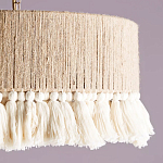 Люстра круглая плетеная с кисточками Solar Glow варинант исполнения - 7 | Loft Concept в Ростове-на-Дону