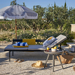 Диван-шезлонг черный Annet варинант исполнения - 7 | Loft Concept в Ростове-на-Дону