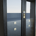 Дизайнерский шкаф витрина Elsa Dreams Black с 4-мя ящиками варинант исполнения - 4 | Loft Concept в Ростове-на-Дону