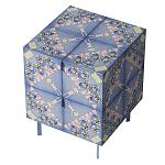 Тумба Short Ufo Blue варинант исполнения - 3 | Loft Concept в Ростове-на-Дону