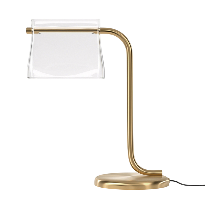 Настольный светильник Cabaret 3000К 8Вт Латунь Прозрачный в Ростове-на-Дону | Loft Concept 