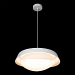 Подвесной светильник круглый белого цвета из металла Vita Cuna варинант исполнения - 6 | Loft Concept в Ростове-на-Дону