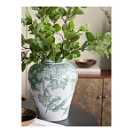 Ваза с зелеными цветочными и птичьими мотивами Vase Inspired by Nature варинант исполнения - 5 | Loft Concept в Ростове-на-Дону