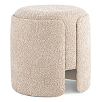 Пуфик Бежевое Букле Poof Alice Beige Boucle  варинант исполнения - 1 | Loft Concept в Ростове-на-Дону