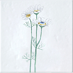 Плитка с узором Ромашки варинант исполнения - 2 | Loft Concept в Ростове-на-Дону