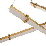 Светодиодная люстра Trumpet Tube Brass 107 варинант исполнения - 3 | Loft Concept в Ростове-на-Дону