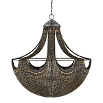 Люстра в форме колокола с декором из тонких железных нитей Jagged Pattern варинант исполнения - 4 | Loft Concept в Ростове-на-Дону