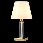 Настольная лампа с белым тканевым абажуром в форме конуса Laurent варинант исполнения - 7 | Loft Concept в Ростове-на-Дону