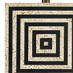 Настольная лампа с квадратным основанием и прямоугольным абажуром Neat Lines варинант исполнения - 1 | Loft Concept в Ростове-на-Дону