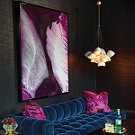 Люстра с 15-ю белыми  плафонами с золотой внутренней поверхностью Hinkley варинант исполнения - 3 | Loft Concept в Ростове-на-Дону