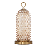 Настольная лампа с факутрным стеклянным плафоном Sonora варинант исполнения - 2 | Loft Concept в Ростове-на-Дону