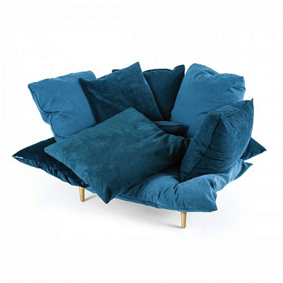 Кресло Seletti Armchair Comfy Turquoise Кресло Seletti Armchair Comfy Turquoise