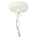 Люстра декорированная белыми деревянными бусинами White Wooden Beads Chandelier варинант исполнения - 3 | Loft Concept в Ростове-на-Дону