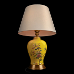 Настольная лампа желтая с изображением птиц Slip Away варинант исполнения - 4 | Loft Concept в Ростове-на-Дону