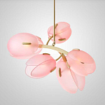 Дизайнерский Светильник Lilly Pink Tulip Lamp розовый плафон  варинант исполнения - 5 | Loft Concept в Ростове-на-Дону