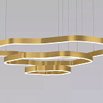 Люстра подвесная с 3-мя ассиметричными светодиодными лампами Golden Current варинант исполнения - 3 | Loft Concept в Ростове-на-Дону