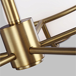 Люстра с 5-ю белыми шарообразными плафонами в сферические каркасах Feiss варинант исполнения - 3 | Loft Concept в Ростове-на-Дону