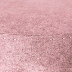 Банкетка круглая пыльно-розовый велюр на 4-х металлических ножках золотого цвета SANJAY варинант исполнения - 4 | Loft Concept в Ростове-на-Дону