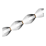 Подвесной светильник линейный в сочетании двух разных фактур стекла Enchanting варинант исполнения - 4 | Loft Concept в Ростове-на-Дону