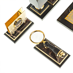 Настольный письменный набор из яшмы и долерита в подарочной упаковке Manager Organizer варинант исполнения - 7 | Loft Concept в Ростове-на-Дону