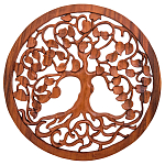 Панно из дерева Mythosream Panel With Trees варинант исполнения - 1 | Loft Concept в Ростове-на-Дону