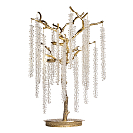 Лампа настольная со стеклянными подвесами цвет золото FAIRYTREE Light варинант исполнения - 1 | Loft Concept в Ростове-на-Дону