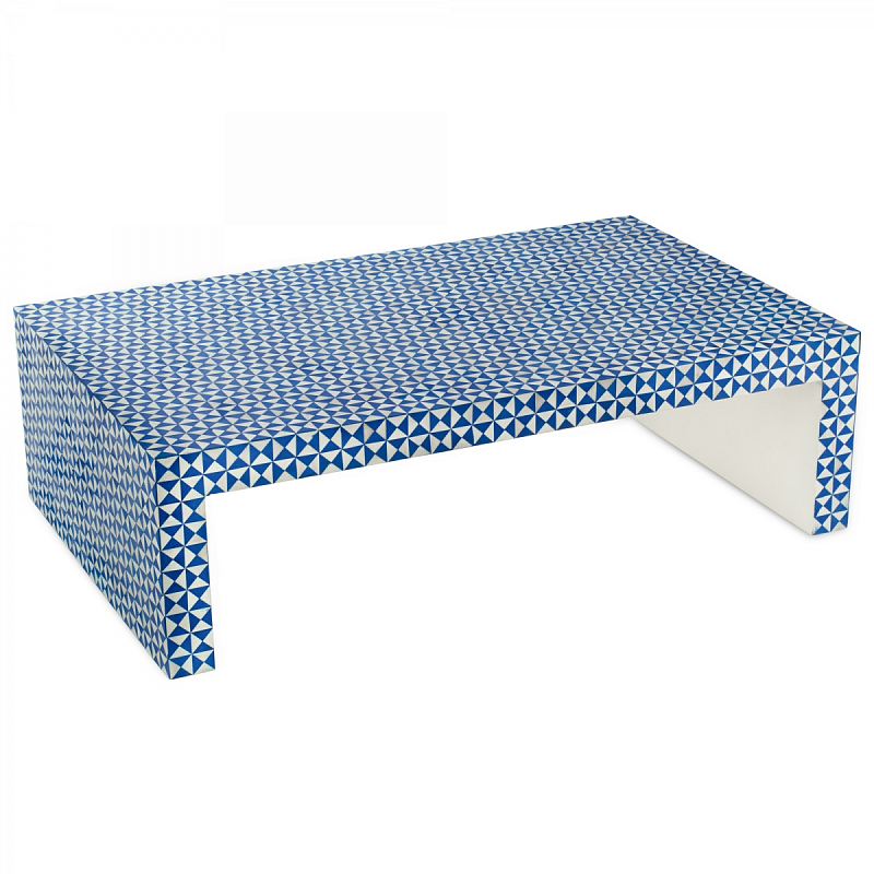    Bone Inlaid Design Rectangle Coffee Table ivory (   )   -- | Loft Concept 